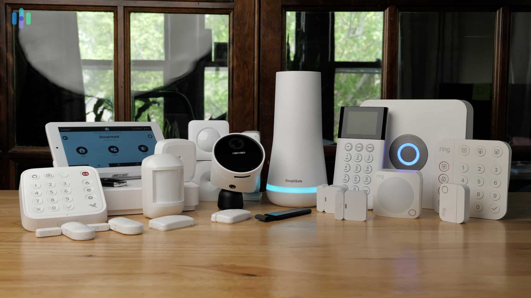 Smart home security monitoring system